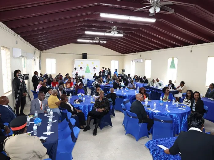 Governor General Dame Cynthia Pratt makes special visit with youngsters and seniors in West Grand Bahama