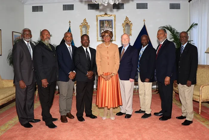 Gideons International Christian Business & Professional Men's Association pay a courtesy call on the Governor General
