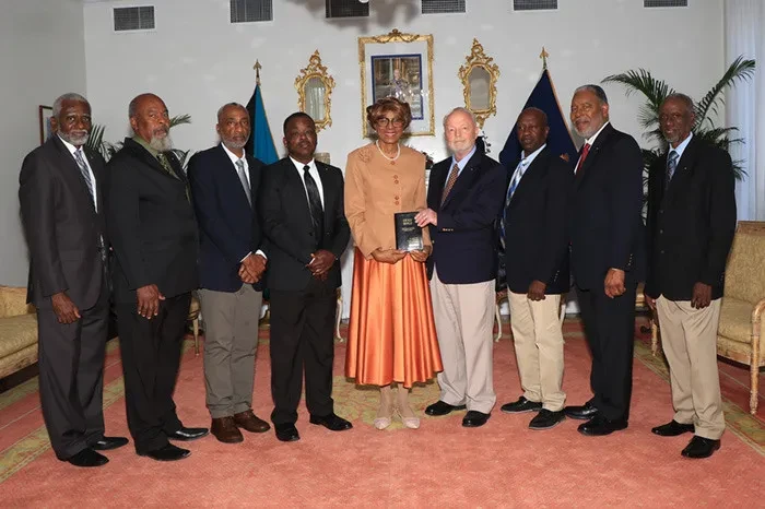 Gideons International Christian Business & Professional Men's Association pay a courtesy call on the Governor General