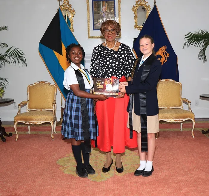 2024 Primary School Student of the Year - Courtesy Call on Governor General Dame Cynthia Pratt