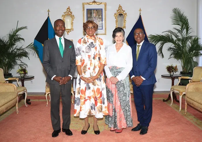 The Governor General receives Agricultural Development Organization (ADO Bahamas) executives in a courtesy call