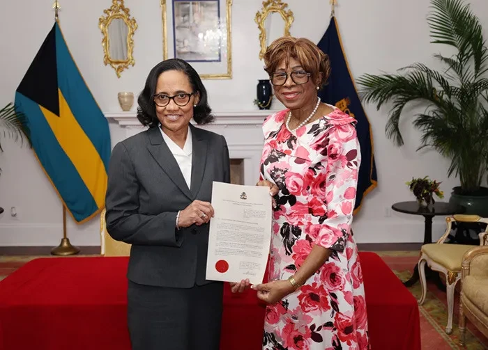 Madam Senior Justice Deborah Fraser, sworn in as Acting Chief Justice