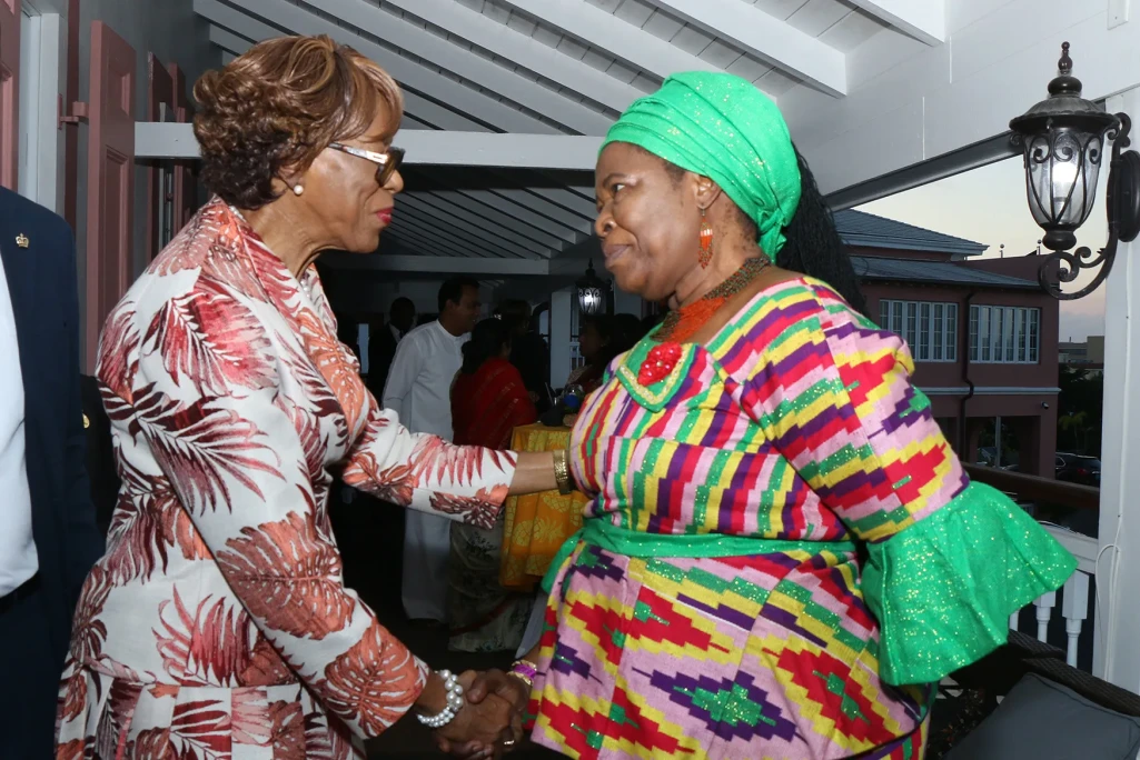 Commonwealth Women Parliamentarians pay a courtesy call on the Governor General