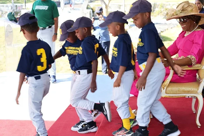 Governor General Dame Cynthia welcomes Freedom Farm Baseball League