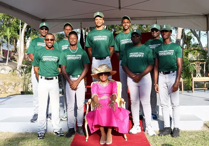 Governor General Dame Cynthia welcomes Freedom Farm Baseball League