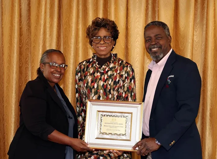 The Governor General recognizes the work of staff at an Awards Luncheon