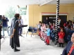 Governor General Dame Cynthia Pratt makes special visit with youngsters and seniors in West Grand Bahama