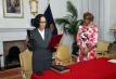 Madam Senior Justice Deborah Fraser, sworn in as Acting Chief Justice