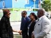 Governor General Dame Cynthia Pratt makes special visit with youngsters and seniors in West Grand Bahama